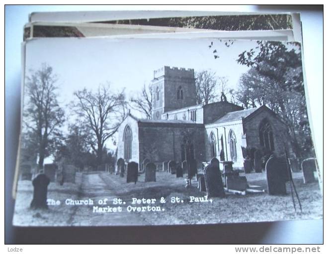 Engeland England Market Overton Church Old - Andere & Zonder Classificatie