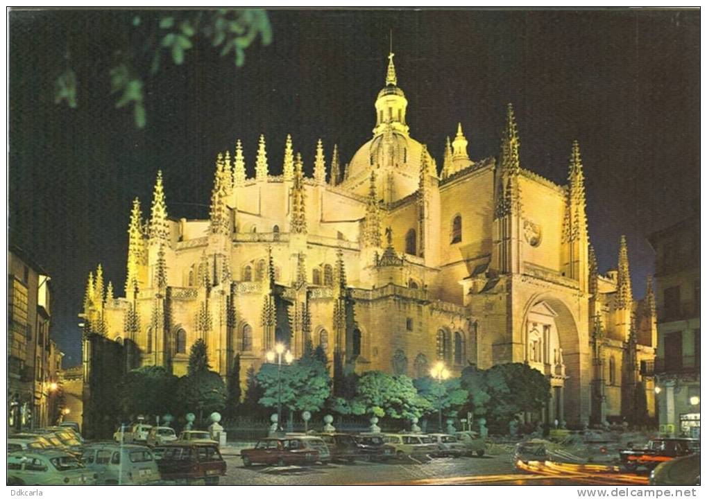 Segovia - Catedral Nocturna - Segovia