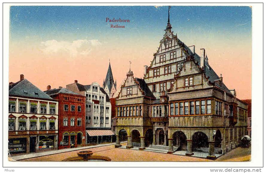 D87    PADERBORN : Rathaus - Paderborn