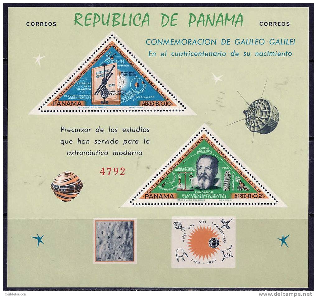 PANAMA - Yvert - BF Dentelé Et Non Dentelé Des Timbres 390/91** - Non Catalogués - Climat & Météorologie