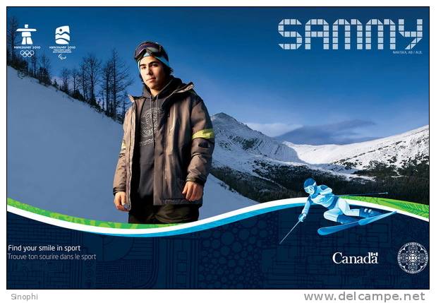 B11-047^^     2010 Vancouver Winter Olympic Games  , ( Postal Stationery , Articles Postaux ) - Winter 2010: Vancouver