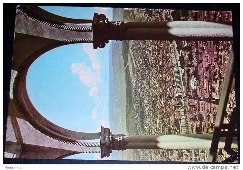 Georgia,Tbilisi,SSSR,Town View,Total,postcard - Georgien