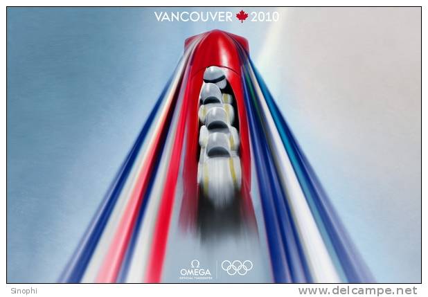 B11-098@         2010 Vancouver Winter Olympic Games  , ( Postal Stationery , Articles Postaux ) - Invierno 2010: Vancouver