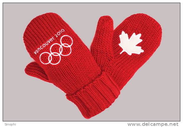 B11-105@       2010 Vancouver Winter Olympic Games  , ( Postal Stationery , Articles Postaux ) - Invierno 2010: Vancouver