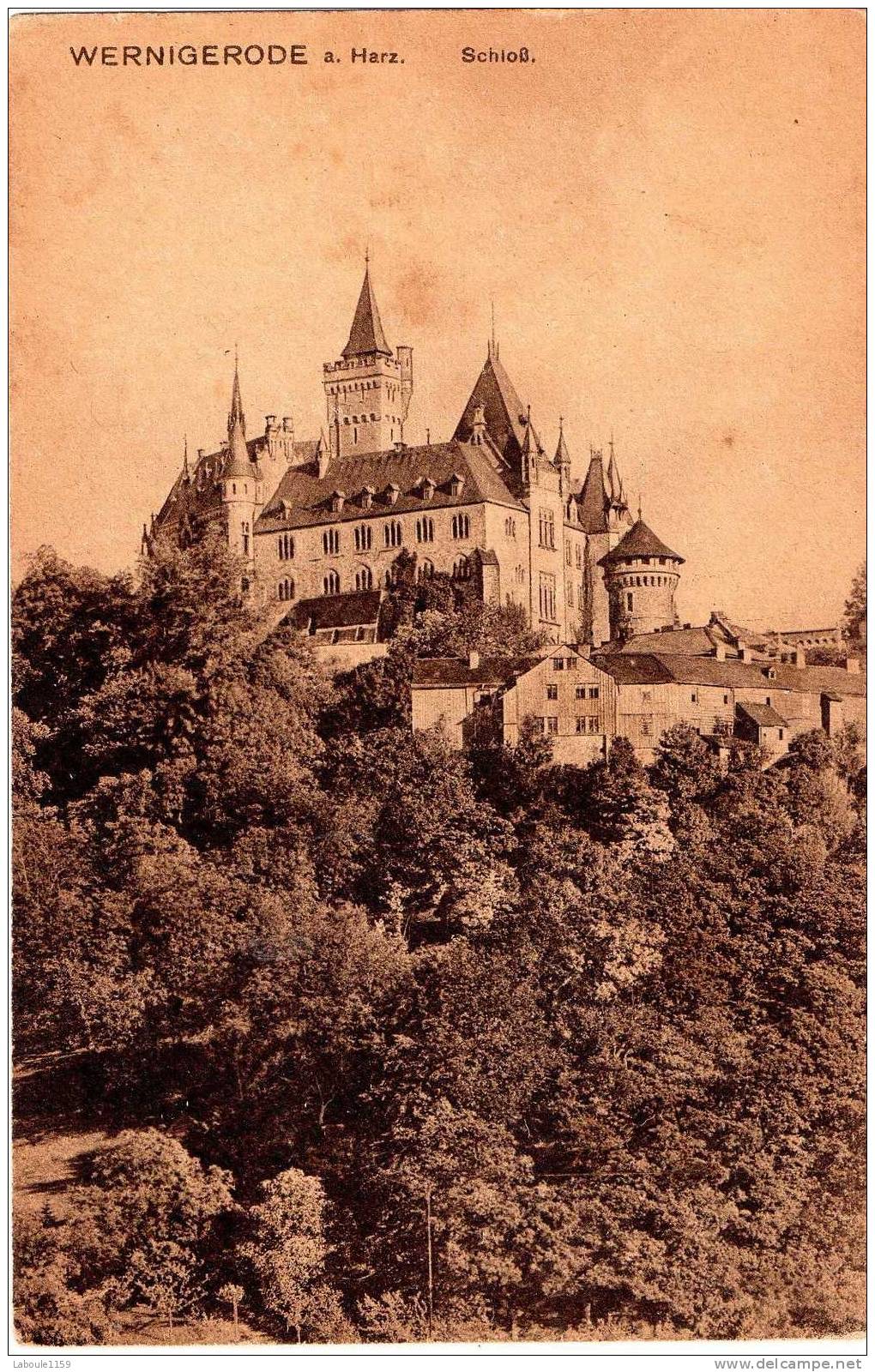 WERNIGERODE : "Schloss" - Wernigerode