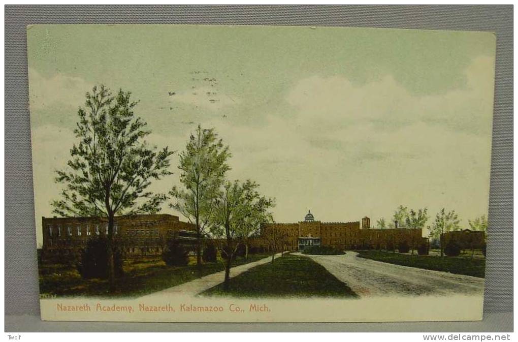 Nazareth, Kalamazoo Co., Mich. - Nazareth Academy - No. 797 Hermann Souvenir Post Card Co., Hermann, Mo.  Made In German - Other & Unclassified