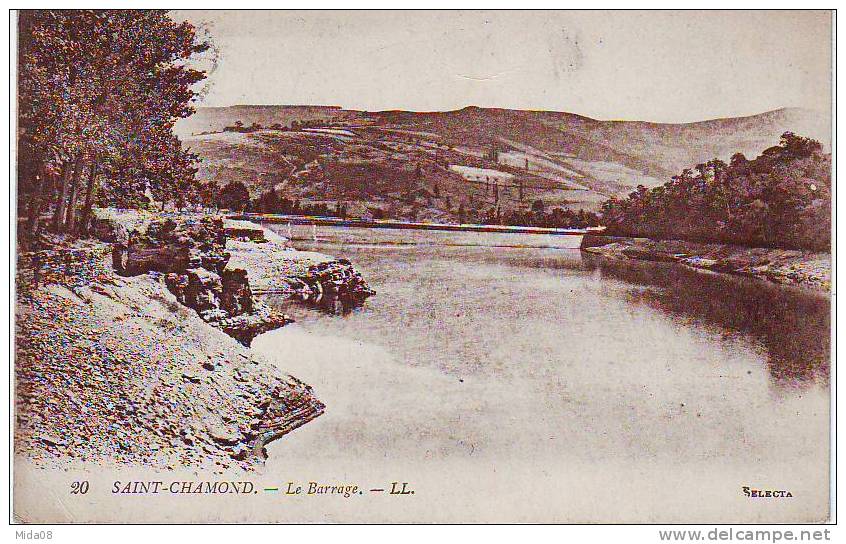 42. SAINT CHAMOND . LE BARRAGE. - Saint Chamond