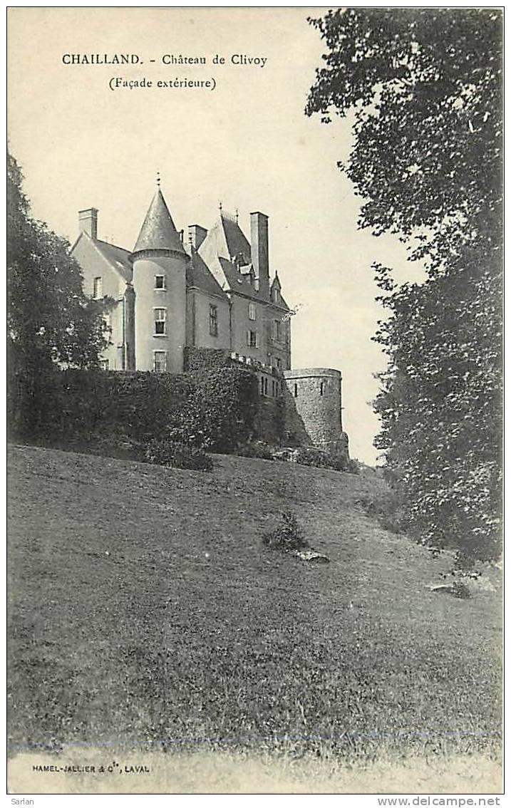 53 , CHAILLAND , Château De Clivoy (façade Extérieure) , *2009 - Chailland