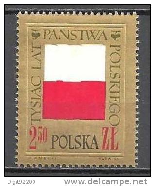 1 W Valeur Non Oblitérée, Unused - POLOGNE - POLSKA  * 1966 - N° 3600-42 - Neufs