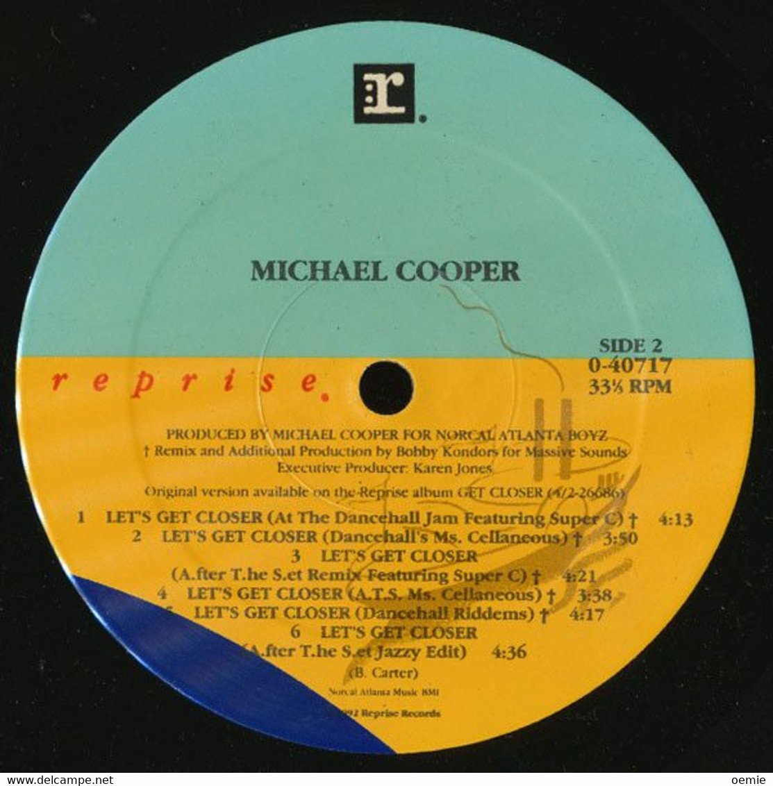 MICHAEL COOPER   °°  SHOOP SHOOP  NEVERSTOP GIVIN ' YOULOVE - 45 Rpm - Maxi-Single