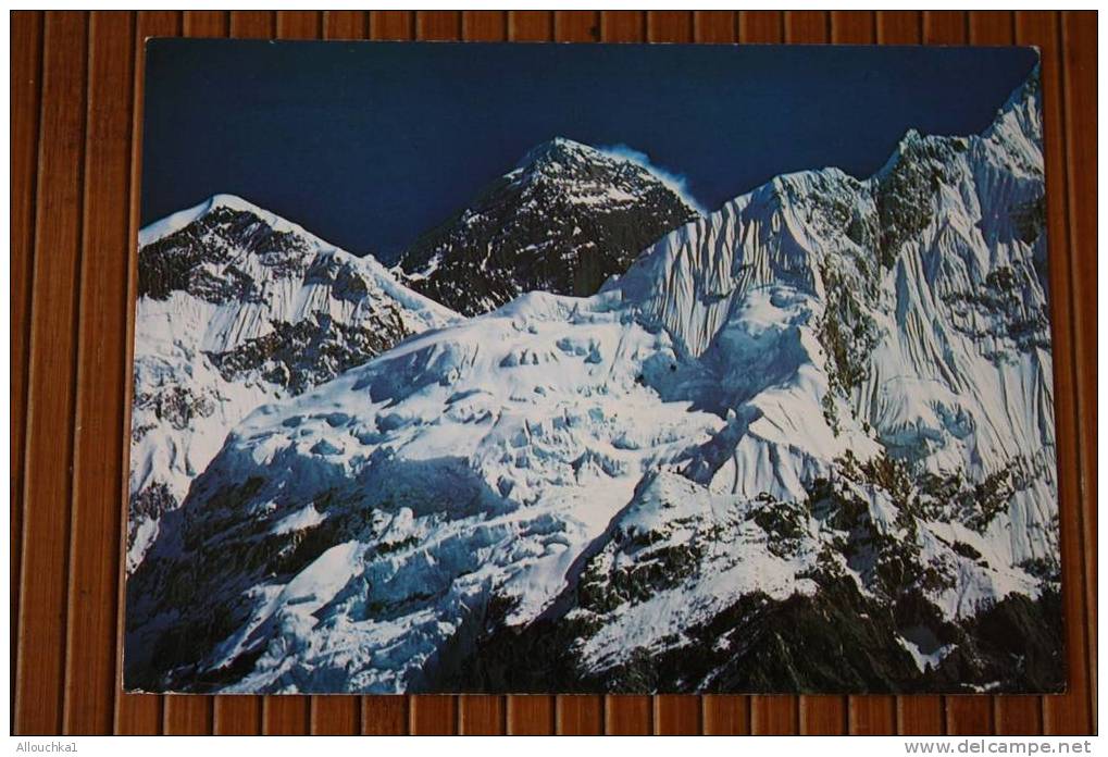 POST CARD CPM  Bhim Ratna Harsha Ratna Hotel Chrystal Pokhara Népal NEPAL  POUR Marseille  TIMBRE Café - Nepal