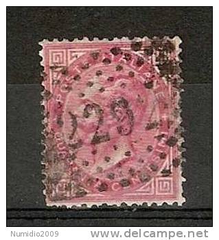 1863-65 REGNO USATO EFFIGIE 40 CENT - RR6983-5 - Usati