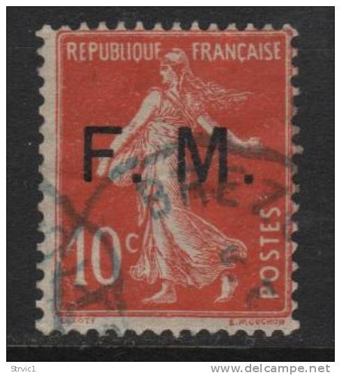 France, Scott # M5 Used, 1907 - Military Postage Stamps