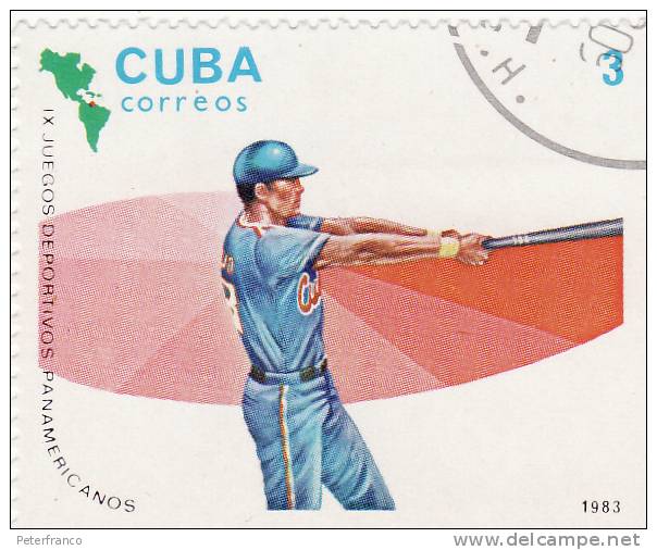 B-1983 Cuba - IX Giochi Sportivi Panamericani - Baseball