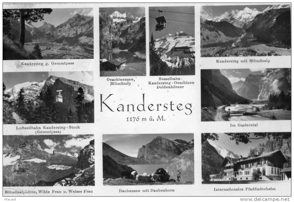 6794    Svizzera  Kandersteg  VG  1966 - Kandersteg