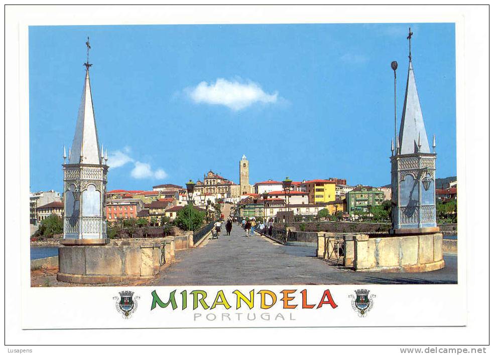 Portugal Cor 6558 –  MIRANDELA - PONTE DO SEC XVI SOBRE O RIO TUA - Bragança