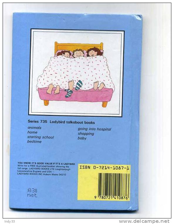 - TALKABOUT . BEDTIME . LADYBIRD 1988 - Lieveheersbeestje