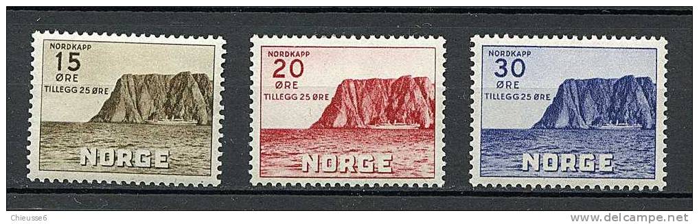 Norvège * N° 345 à 347 - Ungebraucht