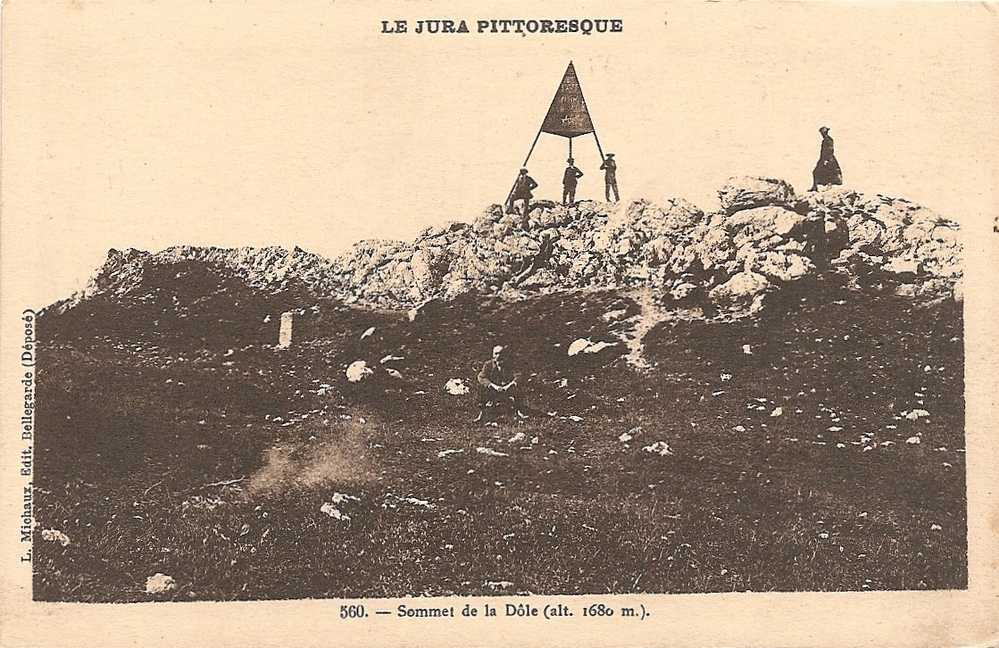 CH - VD - Sommet De La Dôle (alt. 1680 M) - éd. L. Michaux "Le Jura Pittoresque" N° 560 (animée - No - La Chaux