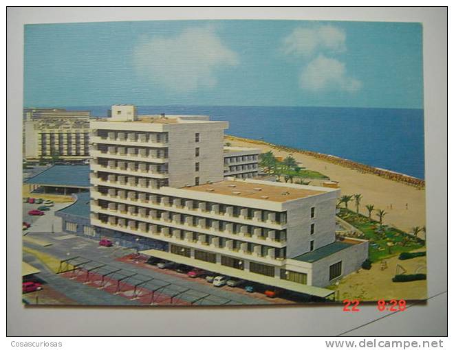 4604  HOTEL SABINAC ROQUETAS DE MAR  ALMERIA    POSTAL AÑOS 1970 MAS DE ESTA CIUDAD EN MI TIENDA - Almería