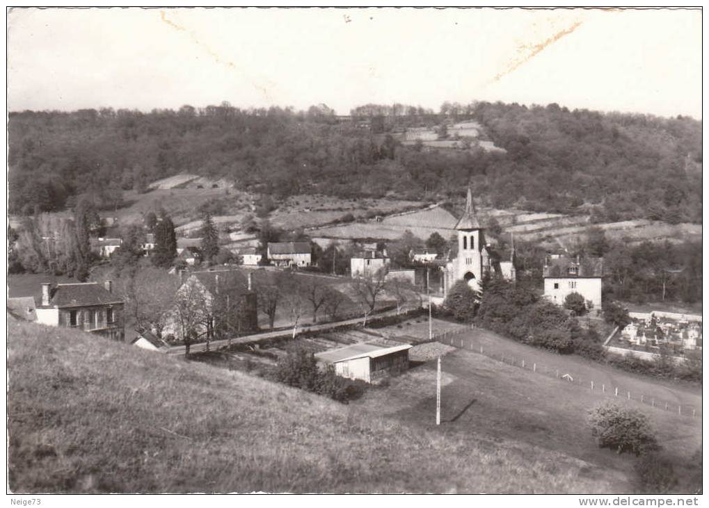 Carte Des Années 50-60 Du 19 - Tudeils - Vue Générale Du Bourg - Other & Unclassified