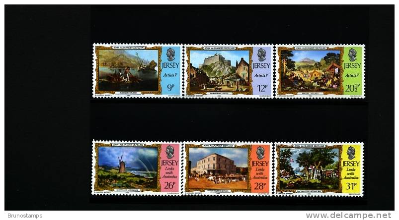 JERSEY - 1984  LINKS WITH AUSTRALIA  SET  MINT NH - Jersey