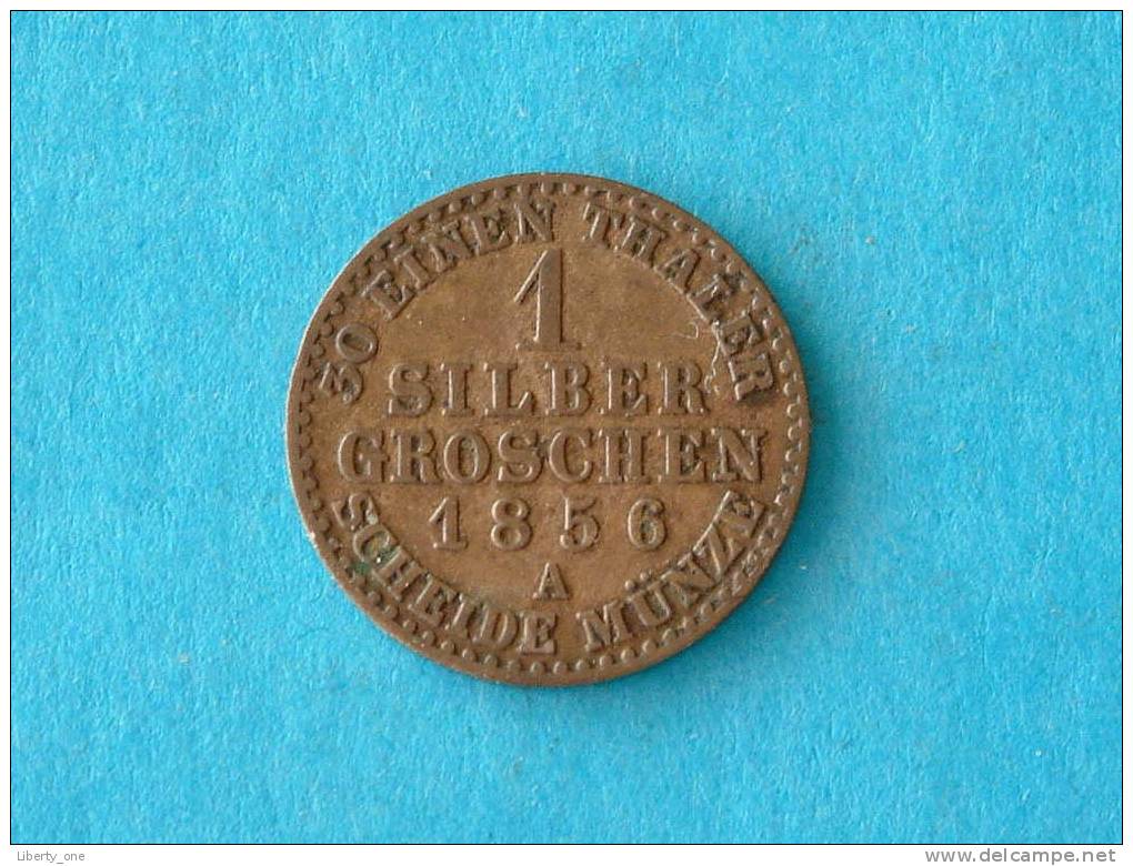 1856 A - PRUSSIA - 1 SILBER GROSCHEN - KM 462 ( For Grade, Please See Photo ) ! - Petites Monnaies & Autres Subdivisions