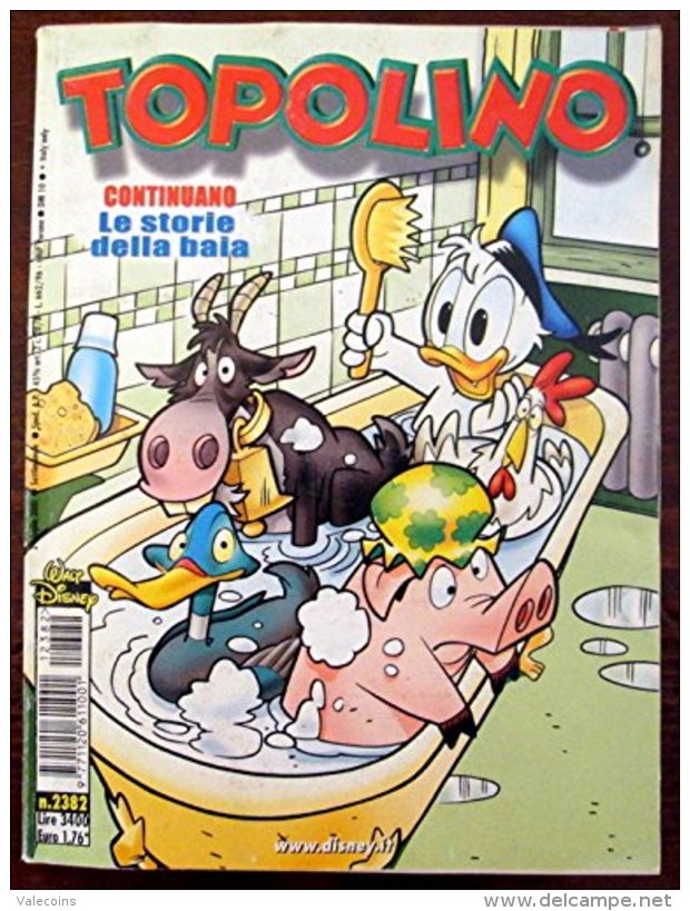 TOPOLINO - WALT DISNEY - LIBRETTO N 2382 - 02 Luglio 2001 - PERFETTO - Disney