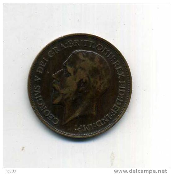 - GRANDE-BRETAGNE . 1 P. 1918 - D. 1 Penny