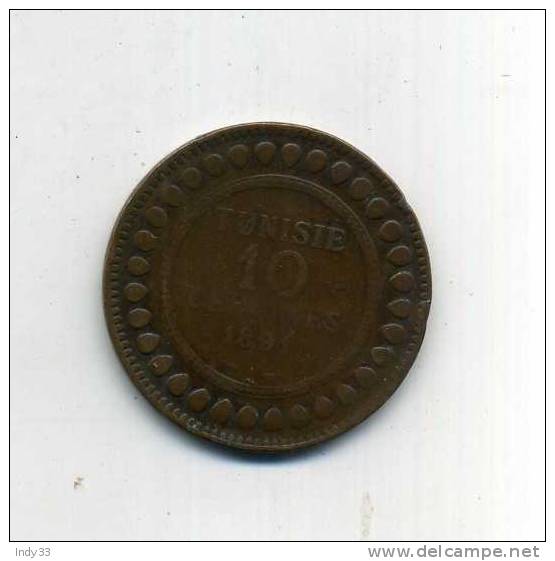 - FRANCE . 10 C. TUNISIE 1891 - Other & Unclassified