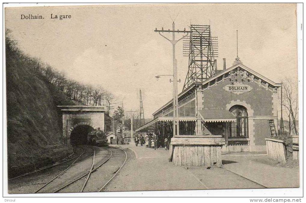 15396 -    Dolhain  La  Gare     Avec  Train - Limbourg