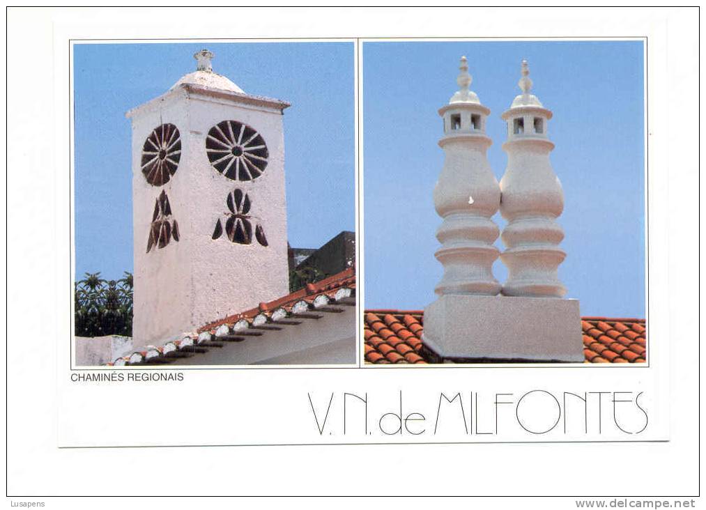 Portugal Cor 6752 – VILA NOVA DE MILFONTES - CHAMINÉS REGIONAIS - Beja