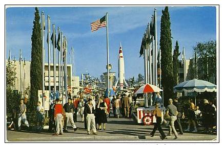 Disneyland, ANAHEIM, CA., A SALUTE TO THE FUTURE, TOMORROWLAND,  # E-5 - Disneyland