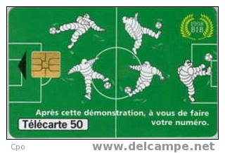 # France 855 F871 MICHELIN 50u So3 T2G 05.98  -sport,football- Tres Bon Etat - 1998
