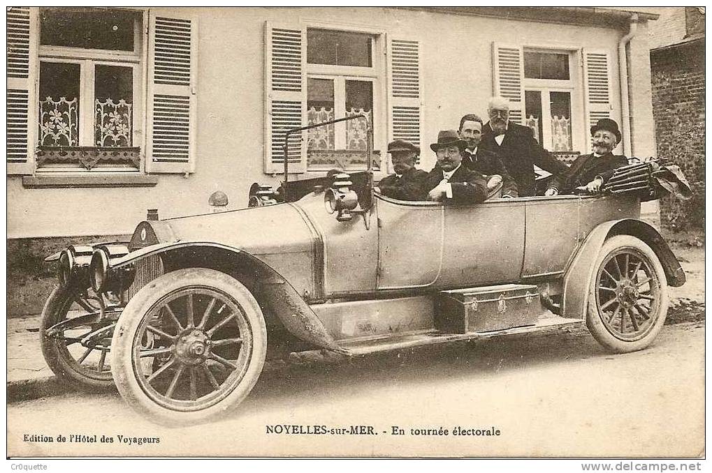 80860 NOYELLES SUR MER  - TOURNEE ELECTORALE En 1915 - Noyelles-sur-Mer