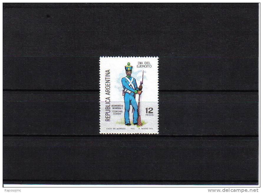 Argentina 1976, Uniformes. - Unused Stamps