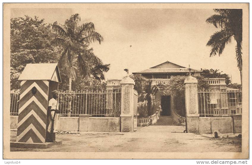 U 07 /  CPA   BENIN  -      PORTO NOVO LE PALAIS DU GOUVERNEUR - Benin