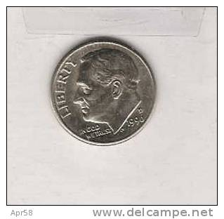 1996 One Dime - 1946-...: Roosevelt