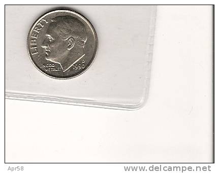 1990 One Dime - 1946-...: Roosevelt