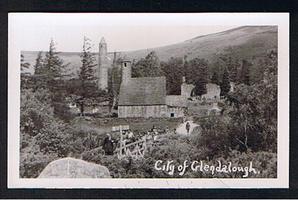RB 605 - Real Photo Postcard - City Og Glendalough County Wicklow Ireland Eire - Wicklow