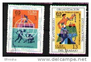 Cuba 1969 Mi 1471-1472 CTO VF - Used Stamps