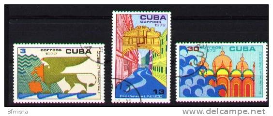 Cuba 1972 Mi 1828-1830 CTO VF - Gebruikt