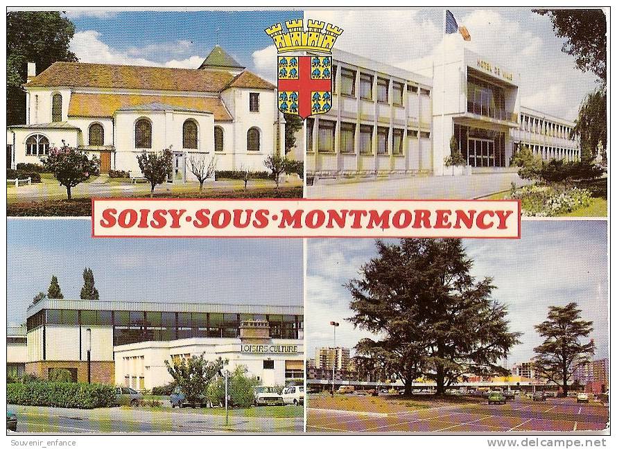 CP Soisy Sous Montmorency Multivues Multi Vues  Piscine Centre Commercial 95 Val D' Oise - Soisy-sous-Montmorency