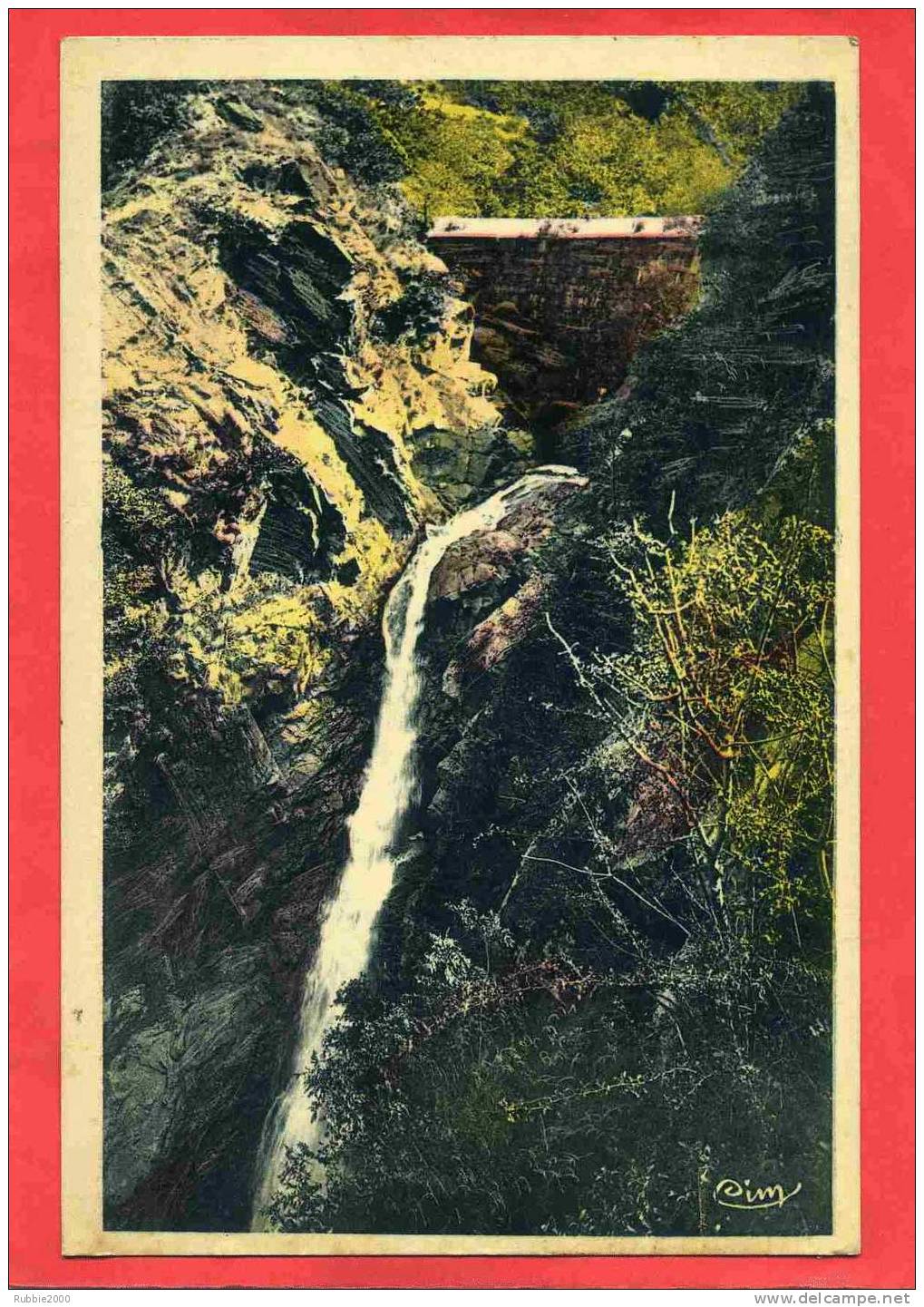 MAZAMET 1939 CASCADE DE LINOUBRE CARTE EN TRES BON ETAT - Mazamet