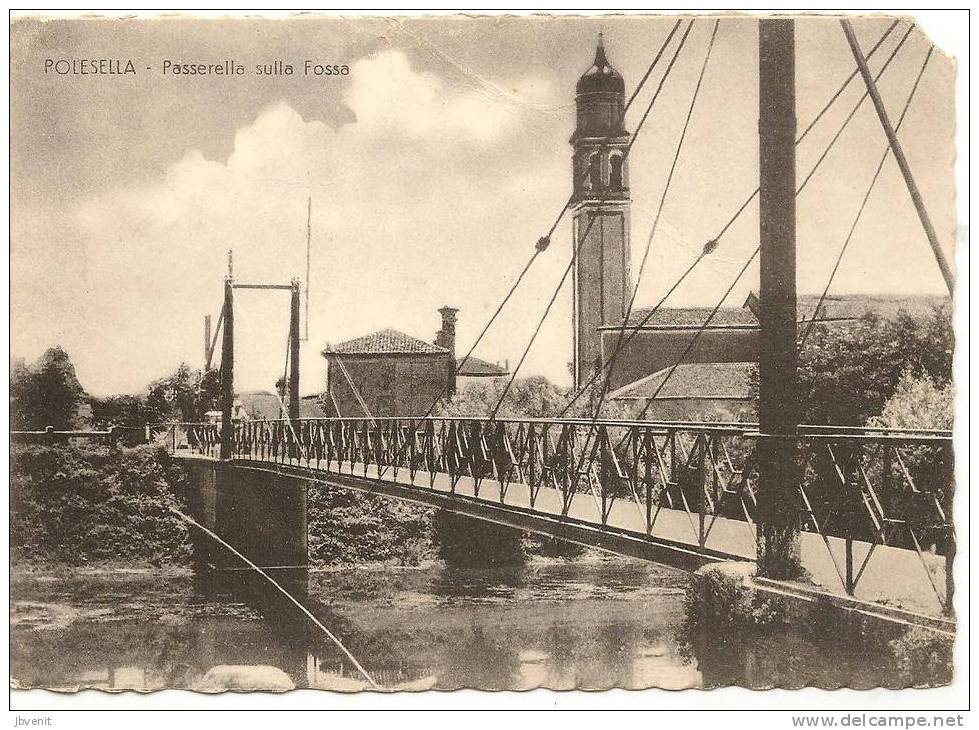 Polesella (ROVIGO)  - Passerella Sulla Fossa - Rovigo