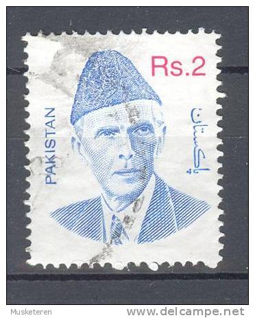 Pakistan 1998 Mi. 1005    2 R Mohammed Ali Jinnah. Quaid-e-Azam - Pakistán