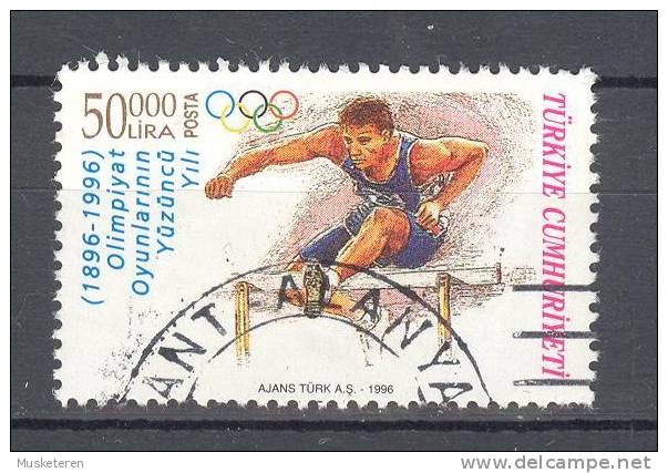 Turkey 1996 Mi. 3088     50000 L Olympic Games Olympische Sommerspiele  Stamp Exhibition ISTANBUL ´96 - Gebraucht