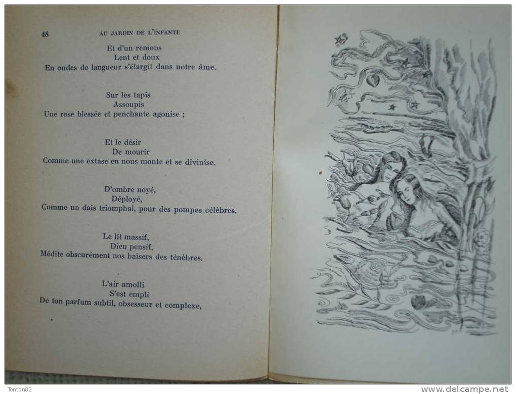 Albert Samain - Au Jardin De L' Infante - Éditions Du Panthéon - ( 1945 ) . - Autores Franceses
