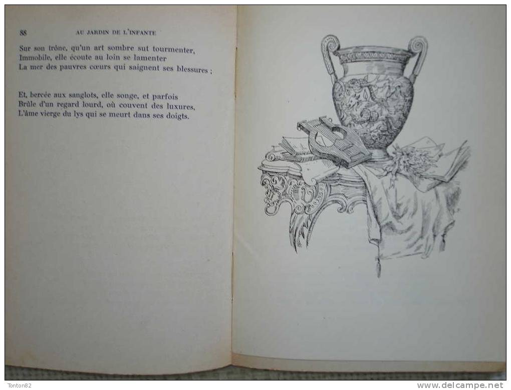 Albert Samain - Au jardin de l' Infante - Éditions du Panthéon - ( 1945 ) .