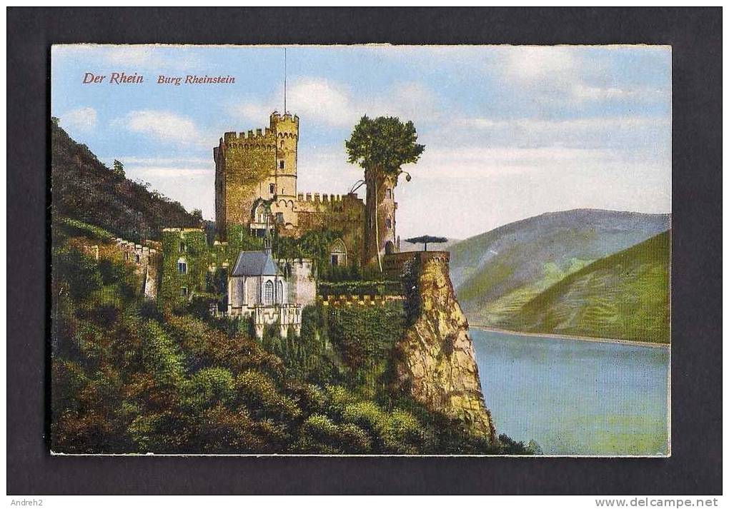 GERMANY - ALLEMAGNE - DER RHEIN - BURG RHEINSTEIN - Kaub